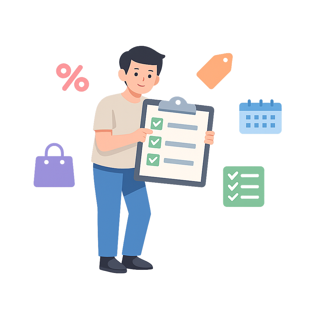 Иллюстрация карты сайта Discovia