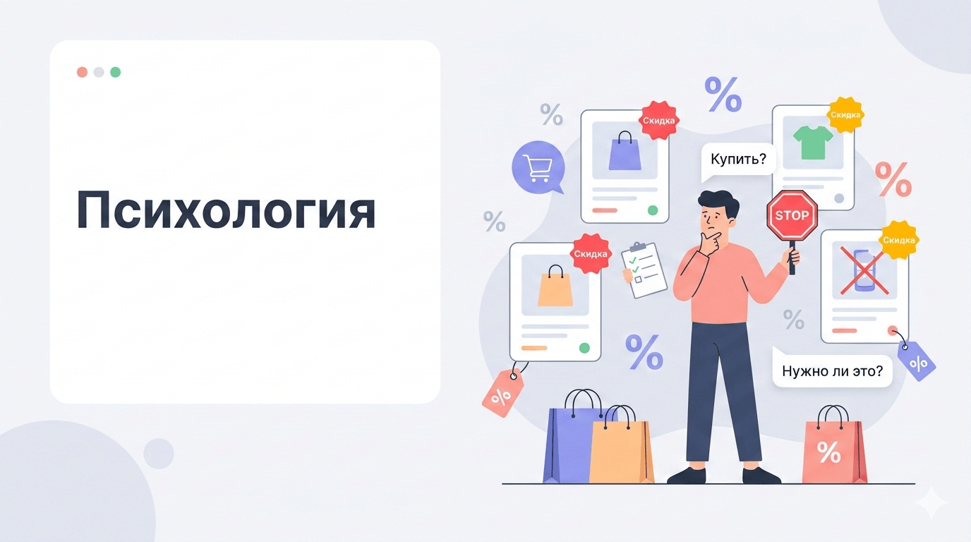 Психология скидок: почему мы покупаем ненужное и как это остановить