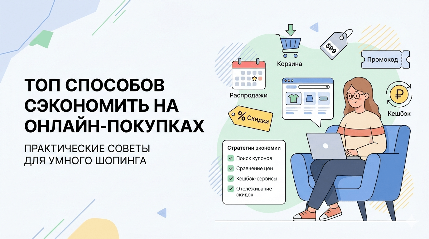 Топ-15 способов экономить на онлайн-покупках в 2026