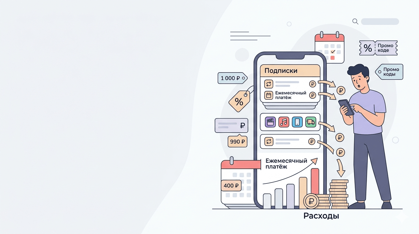 Subscription Trap: когда подписки съедают больше денег чем покупки