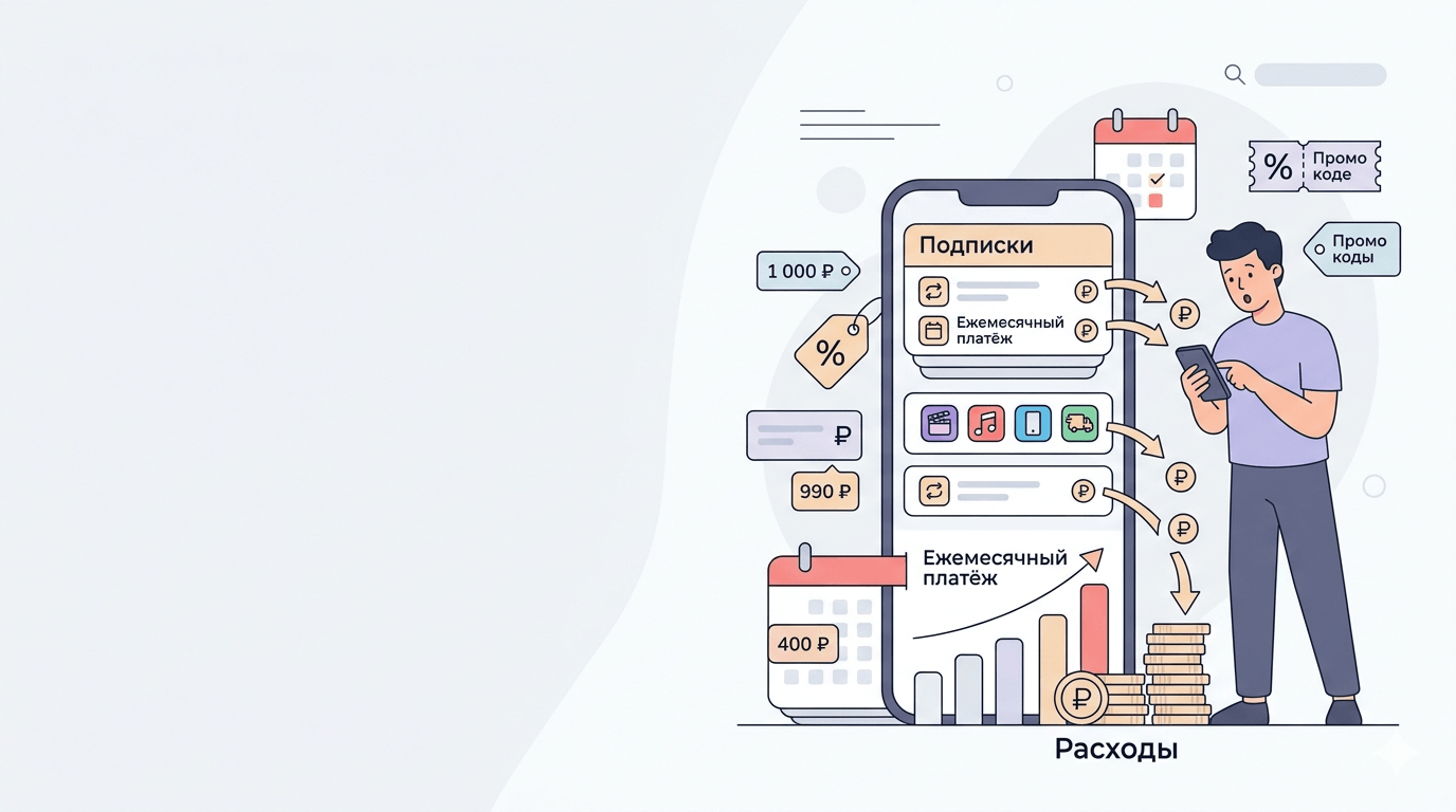Subscription Trap: когда подписки съедают больше денег чем покупки