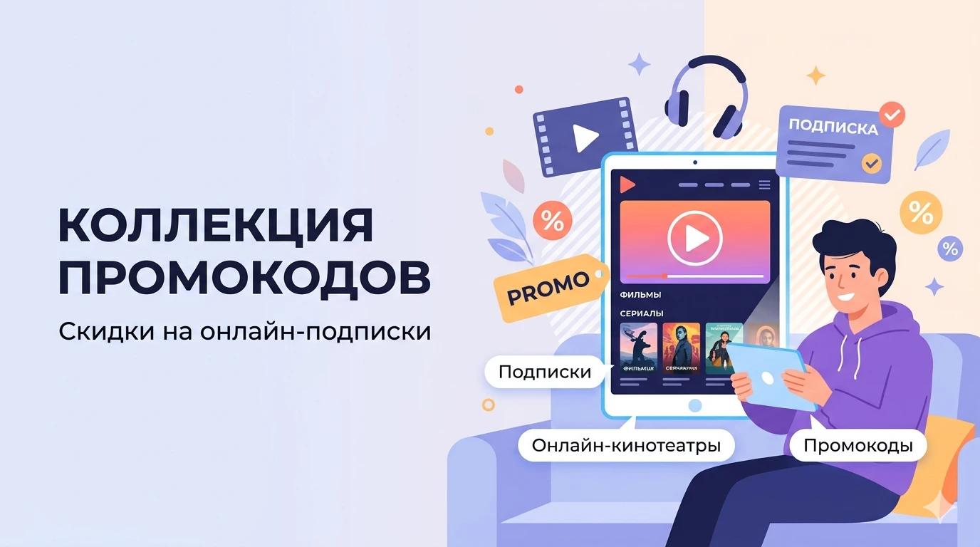 Подписки и онлайн-кинотеатры без переплат